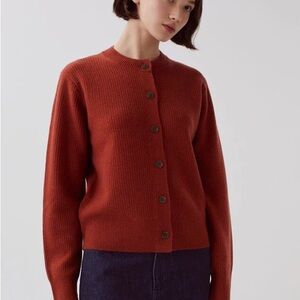 Uniqlo  100% Wool Women's Orange Sweater XL